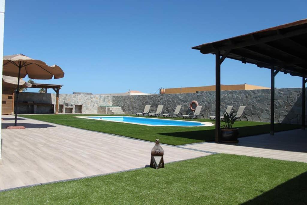 Villa & Golf & Heated Saltwater Pool & Leisure & Wifi Caleta De Fuste Exterior photo