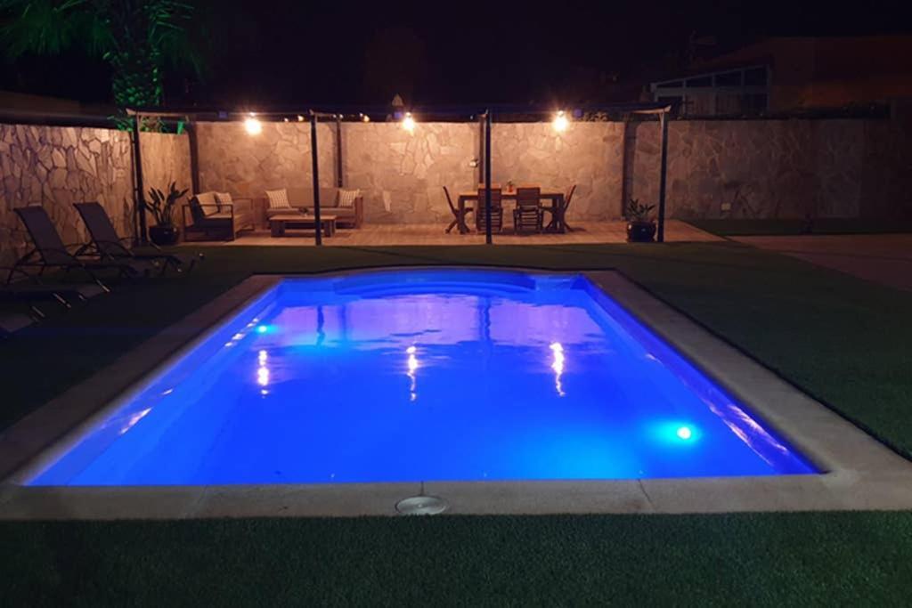 Villa & Golf & Heated Saltwater Pool & Leisure & Wifi Caleta De Fuste Exterior photo